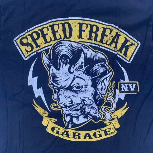 Speed Freak Garage NV Graphic T-Shirt - Picture 4 of 7